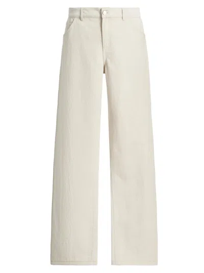 Lamarque Women's Taleen Cotton-linen Wide-leg Pants In Neutral