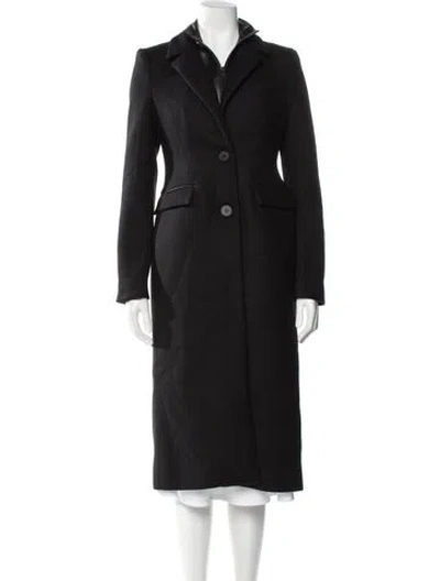Pre-owned Lamarque Wool Coat In Gray
