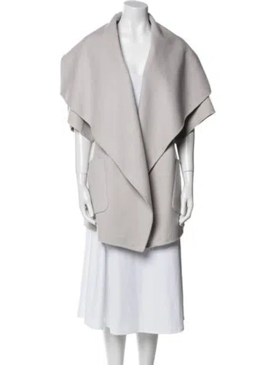 Pre-owned Lamarque Wool Jacket In Gray