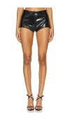 Lamarque X Revolve Annaise Hot Short In Patent Black