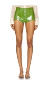 Lamarque X Revolve Annaise Hot Short In Patent Green