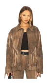 Lamarque X Revolve Arizona Jacket In Brown