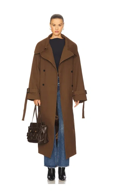 Lamarque X Revolve Josephine Coat In Brown