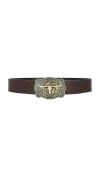 Lamarque X Revolve Rodeo Buckle Belt In Brown