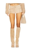 Lamarque X Revolve Winona Suede Short In Beige