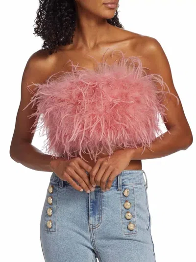 Lamarque Zania Top In Rosie Pink In Multi