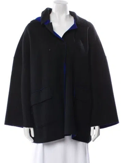 Pre-owned Lamberto Losani Cashmere Jacket In Black