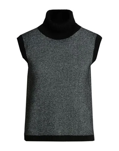 Lamberto Losani Knitwear - Turtlenecks In Black