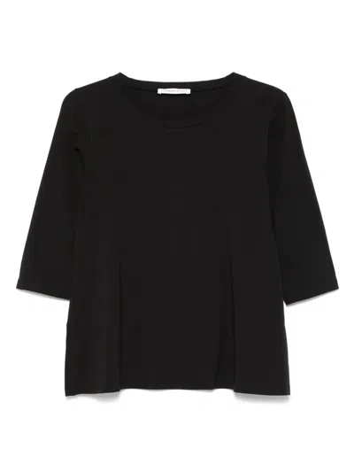 Lamberto Losani Round-neck T-shirt In Black