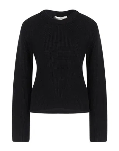 Lamberto Losani Woman Sweater Black Size 8 Cashmere
