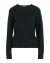 Lamberto Losani Woman Sweater Dark Green Size 6 Virgin Wool, Cashmere, Silk