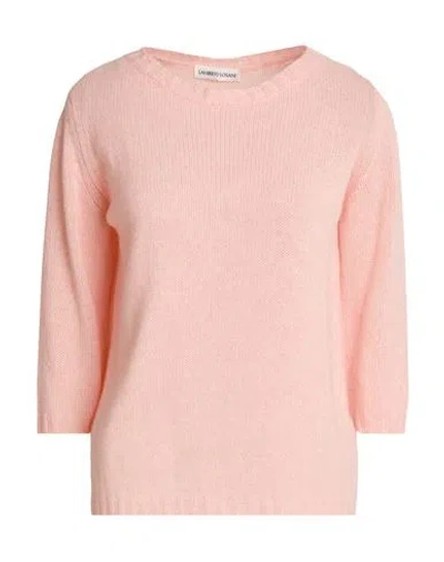 Lamberto Losani Woman Sweater Light Pink Size S Cashmere