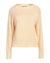 Lamberto Losani Woman Sweater Pastel Yellow Size 6 Silk, Cashmere