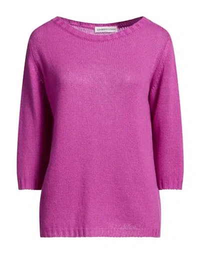 Lamberto Losani Woman Sweater Mauve Size Xs Cashmere In Purple