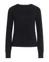 Lamberto Losani Woman Sweater Navy Size 6 Virgin Wool, Cashmere, Silk In Navy