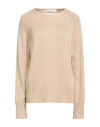 Lamberto Losani Woman Sweater Sand Size 10 Silk, Cashmere