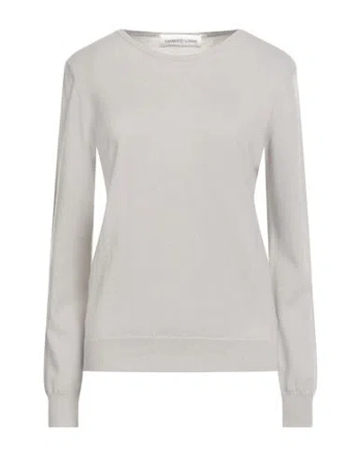 Lamberto Losani Woman Sweater Taupe Size 10 Cashmere