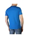 Lamborghini Blue Cotton T-shirt In Multi