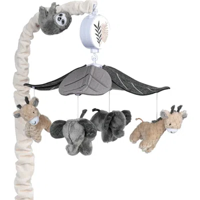 Lambs & Ivy Baby Jungle Animals Musical Crib Mobile Soother Toy In Multi