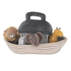 Lambs & Ivy Baby Noah Interactive Plush Boat/ark With Stuffed Animal Toys In Multi