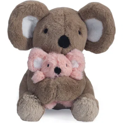 Lambs & Ivy Kids'  Calypso Plush Koalas Stuffed Animals 11 Inch Fuzzy & Wuzzy In Brown