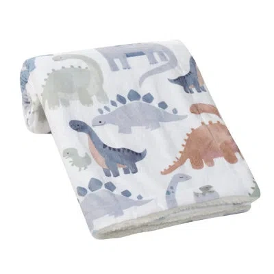 Lambs & Ivy Dino-might Blanket In Multi
