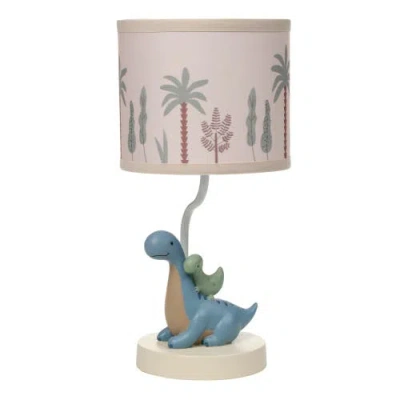 Lambs & Ivy Dino-might Custom Designed 3d Dinosaur Nursery Lamp With Shade In Multi