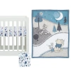 Lambs & Ivy Disney Baby Forever Pooh 3-piece Mini Crib Bedding Set In Multi