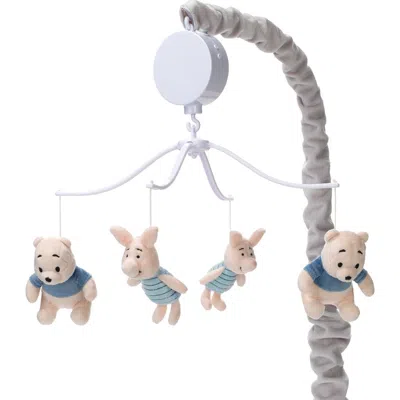 Lambs & Ivy Disney Baby Forever Pooh Bear Musical Baby Crib Mobile In Gray
