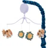Lambs & Ivy Disney Baby Lion King Adventure Simba/sun Musical Baby Crib Mobile In Blue