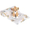 Lambs & Ivy Disney Baby Lion King Simba Swaddle Blanket & Plush Toy Gift Set In White