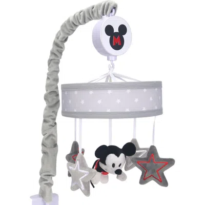 Lambs & Ivy Disney Baby Magical Mickey Mouse Musical Baby Crib Mobile In Gray