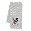 Lambs & Ivy Disney Baby Mickey Mouse Stars Soft Fleece Baby Blanket In Gray