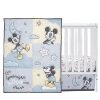 Lambs & Ivy Disney Baby Moonlight Mickey Mouse 3-piece Nursery Crib Bedding Set In Blue