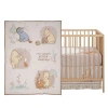 Lambs & Ivy Disney Baby Pooh Bear & Pals Cotton 3piece Nursery Crib Bedding Set In Neutral