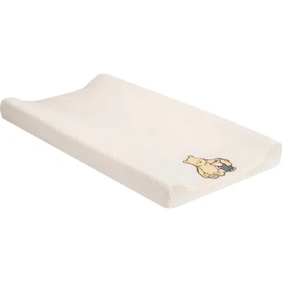 Lambs & Ivy Disney Baby Storytime Pooh Soft Creamy Changing Pad Cover In Gold