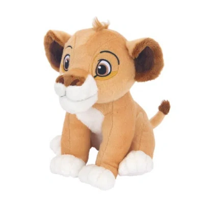 Lambs & Ivy Disney Baby The Lion King Plush Stuffed Animal Toy In Brown
