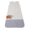 Lambs & Ivy Disney Baby Winnie The Pooh Appliqued Cotton Wearable Blanket In Gray
