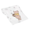 Lambs & Ivy Disney Baby Winnie The Pooh Fleece Appliqued Baby Blanket In White