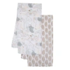 Lambs & Ivy Jungle Story 100% Cotton Muslin Safari Swaddle Blankets In Neutral