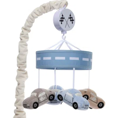 Lambs & Ivy Little Racer Musical Car/transportation Baby Crib Mobile Soother Toy In Multi