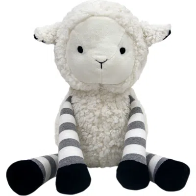 Lambs & Ivy Kids'  Little Sheep Plush Lamb Stuffed Animal Toy In White