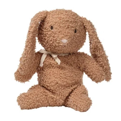 Lambs & Ivy Kids'  Signature Bunny Hop Plush Rabbit Stuffed Animal Toy In Brown