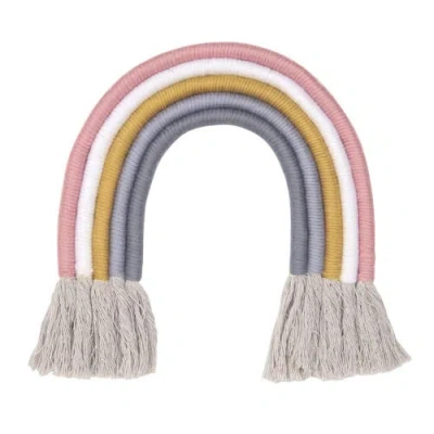 Lambs & Ivy Signature Rainbow Yarn Wall Hanging/wall Decor In Multi