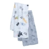 Lambs & Ivy Star Wars 2-pack Cotton Muslin Newborn Baby Swaddle Blankets In Multi