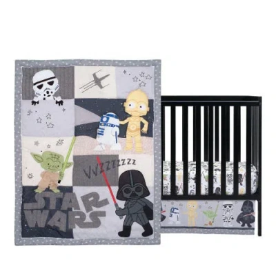 Lambs & Ivy Star Wars Classic 3-piece Baby Crib Bedding Set In Multi
