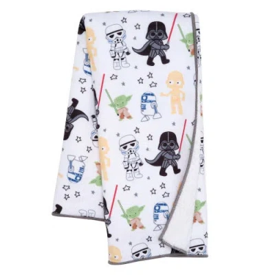 Lambs & Ivy Star Wars Classic Fleece Baby Blanket In Multi