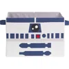 Lambs & Ivy Star Wars R2d2 Foldable/collapsible Storage Bin/basket Organizer In Blue