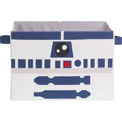 Lambs & Ivy Babies'  Star Wars R2d2 Foldable/collapsible Storage Bin/basket Organizer In Blue