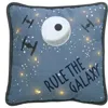 Lambs & Ivy Star Wars Signature Galaxy Led Light-up Decorative Throw Pillow In Blue